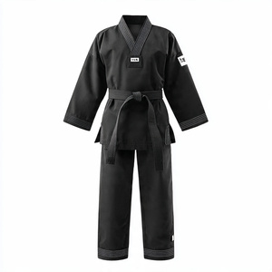 Uniforme de combat de Taekwondo pour hommes, uniforme de boxe, uniforme de Taekwondo pour hommes, uniforme de karaté en sergé - Product Image 3