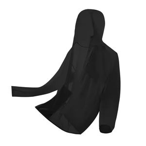 เสื้อโค้ทกันน้ำแบบพกพาสำหรับผู้ชายเสื้อโค้ทแห้งเร็วผ้าย้นสีพื้นสำหรับใส่กลางแจ้งเล่นกีฬาแบบกำหนดเองได้น้ำหนักเบา - Product Image 2