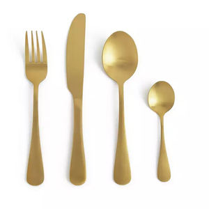 Ensemble de couverts en acier inoxydable de haute qualité, durable et empilable, parfait pour les voyages ou les repas en déplacement - Product Image 6