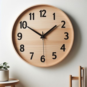 Vượt thời gian sang trọng thủ công đồng hồ bằng gỗ với thiết kế phức tạp Đồng hồ treo tường làm bằng tay tuyệt vời và sang trọng - Product Image 2