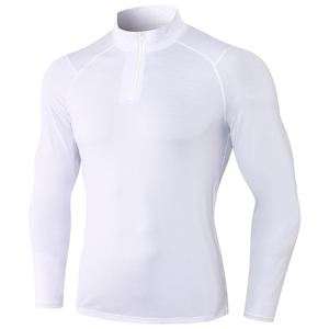 Chemises de compression OEM de haute qualité pour hommes, vêtements de sport personnalisés les plus vendus, coupe surdimensionnée - Product Image 2