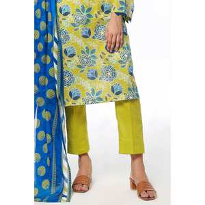 Traje Casual Verde de 3 Piezas para Mujer, sin Costuras, Transpirable, con Cuello Redondo, para Primavera/Verano - Product Image 4