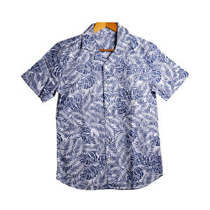 เสื้อเชิ้ตชายหาดผ้าสั่งทำขายส่ง คอวี แขนสั้น ระบายอากาศ แห้งเร็ว เป็นมิตรกับสิ่งแวดล้อม สวมใส่สบายๆ สำหรับฤดูร้อน - Product Image 3