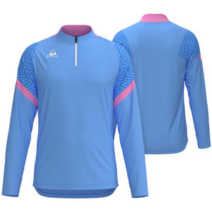 Herbst und Winter Warme Langarm Fußball Sport trainings kleidung Benutzer definierte Sublimation Fußball trainings kleidung für Männer - Product Image 1