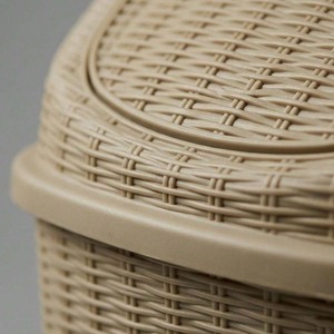 CASAMAXWL - Cubo de Basura de Plástico, 23.5x21x35 cm, Duradero, para Cocina, Baño, Oficina, Diseño Minimalista, Modelo Independiente AO-0028-1 - Product Image 1