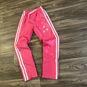 Pantalons de survêtement décontractés évasés de haute qualité pour hommes, personnalisés, patchwork, taille élastique, pantalons de survêtement évasés empilés pour hommes - Product Image 3