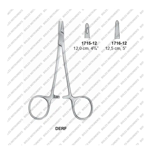 ที่ใส่เข็มสแตนเลสเกรดสำหรับการผ่าตัดที่ใส่เข็มพร้อมวงล้อเครื่องมือเย็บเย็บแผลอย่างแม่นยำ - Product Image 1