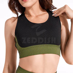 Yoga Set <b>leggings</b> Sports Bra Plus Size Stretchable Fitness Wear Women Yoga Set High <b>Waist</b> - Product Image 5