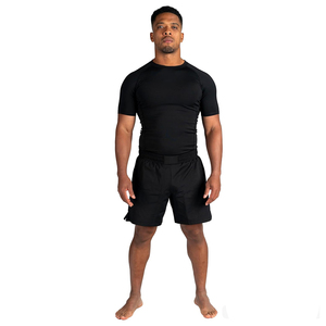 Pantalones Cortos de MMA para Hombre de Alta Calidad, Cintura Elástica, Color Negro, Ecológicos, de Secado Rápido, Transpirables, Ajuste Holgado, Ropa Deportiva - Product Image 5