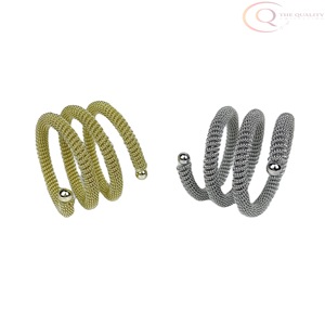 แหวนรองผ้าเช็ดปากโลหะดีไซน์หรูหรา พร้อมการตกแต่งระดับพรีเมียม สำหรับงานแต่งงาน งานเลี้ยงอาหารค่ำ ใช้งานได้ทุกวัน เป็นมิตรกับสิ่งแวดล้อม เหมาะสำหรับงานเฉลิมฉลอง - Product Image 6