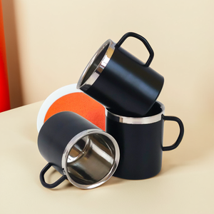 Mug à café personnalisé en acier inoxydable de 500 ml avec couvercle, design classique, bouteille isotherme pour cadeaux d'entreprise - Product Image 3