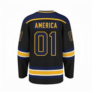 JERSEY DE HOCKEY PERSONALIZADO SUBLIMATED OEM FÁBRICA SUMINISTRO ENVÍO RÁPIDO PERSONALIZADO PARA EQUIPOS - Product Image 4