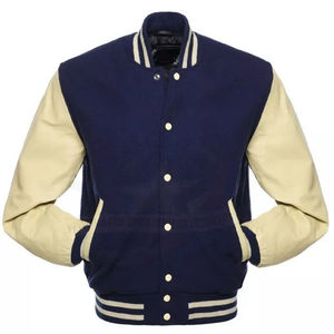 Chaquetas Universitarias para Hombre de Talla Grande, Chaquetas Universitarias Lisas al por Mayor, Chaqueta Universitaria con Logotipo Personalizado, Chaqueta Universitaria Lisa con Letras, Chaqueta Universitaria Barata - Product Image 4