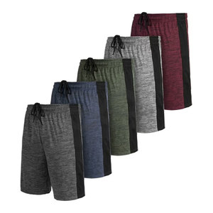 Shorts de course en laine à compression haute performance pour hommes, avec logo OEM brodé, évacuation de l'humidité, soutien et respect de l'environnement - Product Image 1