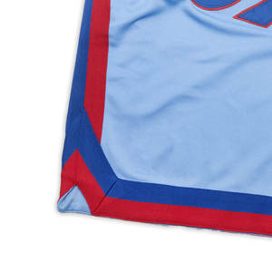 Short de basket-ball rétro pour homme Style High Street solide 100% maille polyester nouvelle poches zippées deux poches zippées arrière - Product Image 4