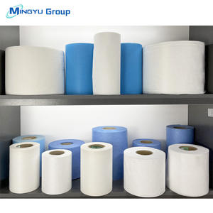 Tela no tejida para <span class=keywords><strong>bata</strong></span> <span class=keywords><strong>desechable</strong></span> para Pacientes médicos Materiales de tela médica Ropa quirúrgica Tela no tejida - Product Image 2