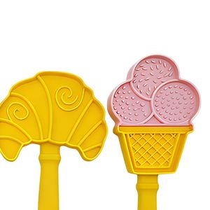 Nuevo Lollipop de Silicona de Grado Alimenticio Marca ISSILI para Perros y Gatos con Estilo de Helado y Fresa - Product Image 4