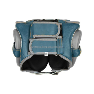 Custom Boxing Head Guard OEM Manufacturer Premium PU Leather Headgear for Sparring Training - Product Image 5