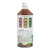 Kapiva Dia Free Juice, Bouteille de 1 litre Soins diabétiques cliniquement prouvés avec Amla, Karela, Jamun, Guduchi,7 herbes diabétiques