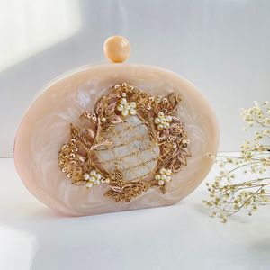 Eco-friendly Handmade Resin Clutch Bag with Customizable Colors & Designs Summer Fashion Luxury Handbag - Product Image 1