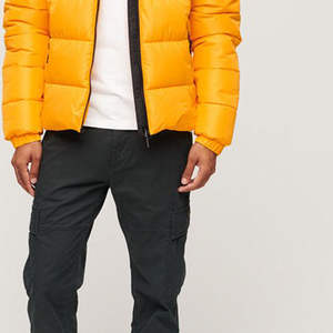 เสื้อแจ็คเก็ตพัฟเฟอร์ผ้าแคนวาสคุณภาพสูงแบบกำหนดเองสำหรับผู้ชาย แฟชั่นฤดูใบไม้ร่วงฤดูหนาว ระบายอากาศได้ดี บุหนา อุ่น ขายส่ง - Product Image 6