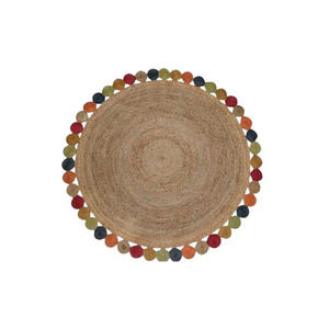 Alfombra de Yute Ecológica para el Hogar con Tejido Resistente, Superficie Suave y Aspecto Atractivo para Uso Diario en el Hogar y Bodas - Product Image 1