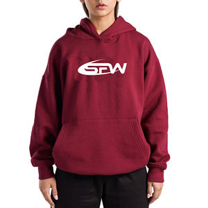 Vente en gros Pull surdimensionné Sweatshirts courts en coton Vestes polaires Streetwear à capuche pour femmes Sweats à capuche pour hommes - Product Image 1