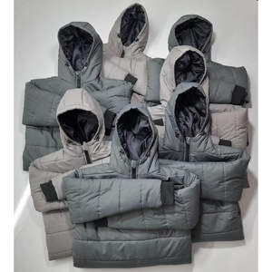 Veste matelassée d'hiver pour homme, de haute qualité, rembourrage en coton, col montant, imperméable, coupe-vent, respirante - Product Image 2