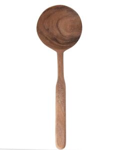 Cuillère en bois de hêtre massif naturel, faite à la main, personnalisée, impressionnante, à manche court, pour la cuisine, les restaurants et les hôtels - Product Image 1
