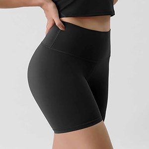 Workout Joggers <b>Shorts</b> <b>Men</b> Fitness Quick Dry Breathable Anti-Bacterial Double Layer Elastic Waist High Front <b>Compression</b> - Product Image 4