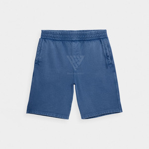 <b>Men's</b> <b>Shorts</b> Custom Logo High Quality 100% Cotton Fleece Screen Printing With Embroidery <b>Patch</b> <b>Shorts</b> - Product Image 5