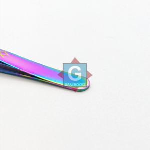 Extensión de pestañas reutilizable, pinzas de pestañas personalizadas de acero inoxidable injertadas - Product Image 4