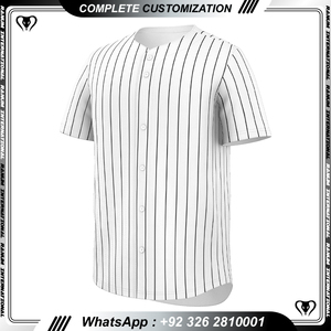 Les maillots de baseball personnalisés de qualité supérieure conçoivent vos propres uniformes de sport personnalisés - Product Image 4