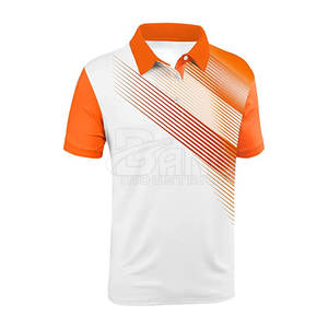 Hombres de alta calidad para camisetas Algodón transpirable Fibra de bambú Punto Diseño sólido Cuello alto Secado rápido Manga corta Venta - Product Image 4