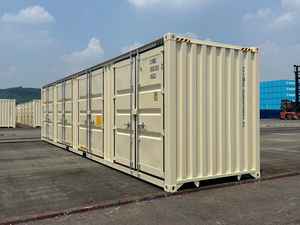 Vente directe en usine côté ouvert 20FT 40FT conteneur d'expédition conteneur de stockage en acier pour un chargement facile - Product Image 2