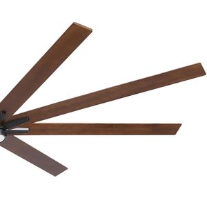 84\" Black Low Profile <b>LED</b> Ceiling Fan with <b>Light</b> brand new - Product Image 1