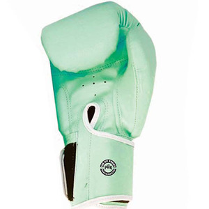 Gants de boxe en cuir pour hommes de haute qualité gants d'entraînement de combat personnalisables poignées de fermeture à lacets équipement Muay Thai Durable - Product Image 4