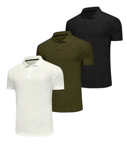 Nouvelle collection de polo pour homme 100% coton de couleur unie en jersey dernière collection avec marque privée - Product Image 1