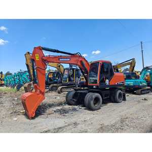 Excavadora de Ruedas Usada Doosan DX150W-9C, 15 Toneladas, 5600 Horas, 3 Años de Garantía, Alto Momento de Carga - Product Image 4