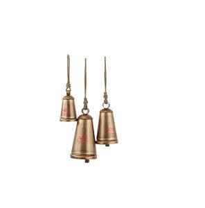 Home Hotel Indoor and Outdoor Decor Use Set of 2 Home Decorative Metal Bells - Product Image 2