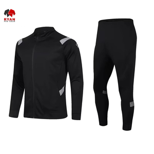 Survêtement de football pour homme sur mesure, options d'impression de logo brodé, plusieurs couleurs, tailles plus grandes, vente en gros - Product Image 4
