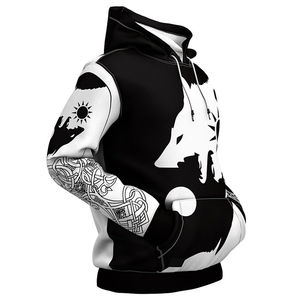 Vente en gros du fabricant, sweat à capuche décontracté pour homme 100% coton, respirant, écologique, séchage rapide, imprimé sur mesure pour l'été - Product Image 3