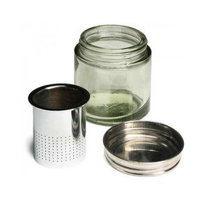 Gobelet de tri et de nettoyage de pierres précieuses en laiton et en métal avec pot en verre pour la fabrication de bijoux, outils industriels - Product Image 2