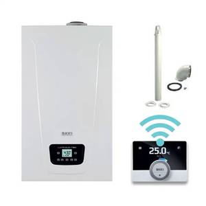 Caldera de Condensación Baxi Luna Duo-tec E 24 kW ErP, Sistema HVAC Doméstico con Opciones de Metano o GLP Mago - Product Image 1