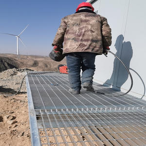 Grille en acier galvanisé à dents personnalisée, robuste, pour sol industriel/grille en acier robuste/couverture de drainage de <span class=keywords><strong>gouttière</strong></span> - Product Image 4