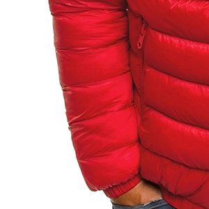 Veste matelassée de qualité supérieure avec logo personnalisé, col montant, style hiver, prix de gros, tissu en toile, design imprimé avancé - Product Image 5