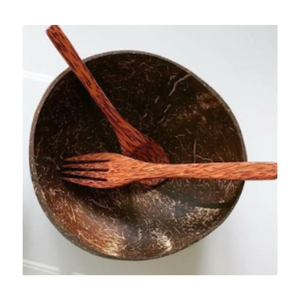 ชามกะลามะพร้าวธรรมชาติหลายขนาดทำด้วยมือเป็นมิตรต่อสิ่งแวดล้อมออกแบบโลโก้ได้ตามต้องการ - Product Image 3