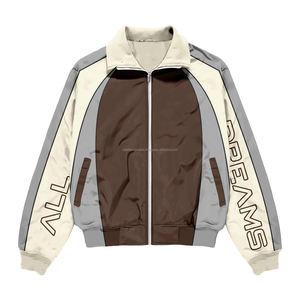 Conjunto Deportivo Informal Personalizado de Gran Tamaño, Chaqueta Cortavientos Reflectante 3M, Chándal de Nailon para Hombre, Chaqueta y Pantalones Deportivos - Product Image 2