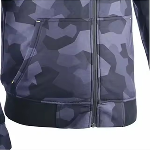 2025 dernière mode de haute qualité 100% coton hommes à capuche avec fermeture éclair personnalisé OEM Logo polaire haut personnalisable à capuche pour unisexe - Product Image 4