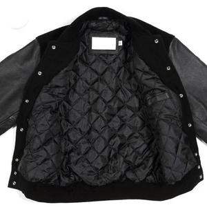 OEM Custom <b>Men's</b> High Street Style Letterman <b>Jacket</b> College and Baseball Leather CollegeBaseballjacket for <b>men</b> DDP Shipping - Product Image 5
